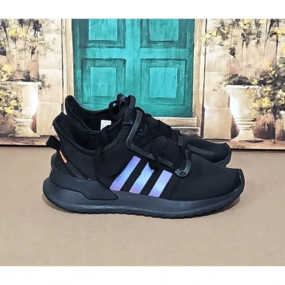 Adidas Swift EVH ultaboost Black Iridescent Purple 6.5 Men's‎ Sneakers